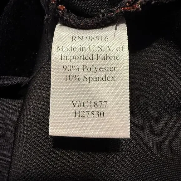 Vintage Coldwater Creek Burgundy Burnout Velvet Floral Top M Y2K Whimsigoth - Picture 7 of 9